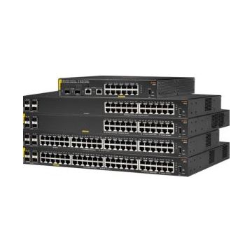 HPE Aruba 6000 24G Class4 PoE 4SFP 370W Switch - Switch