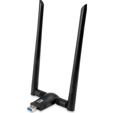 LEVELONE Dual Band Wireless USB netwerkadapter 1-13 Channel