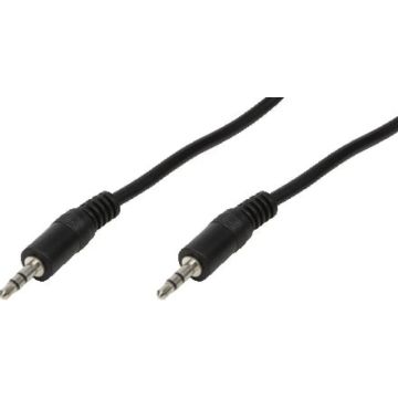 Audiokabel LogiLink 1x 3,5mm -> 1x 3,5mm St/St 10.00m