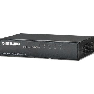 Intellinet Fast Ethernet Office Switch  - Switch 