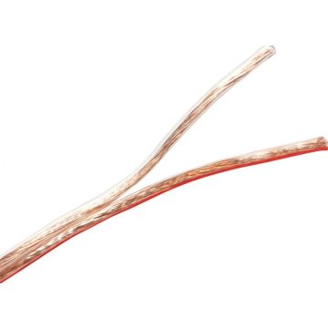 LogiLink Speakerkabel, 2x0.75 mm2, 100 m transparant