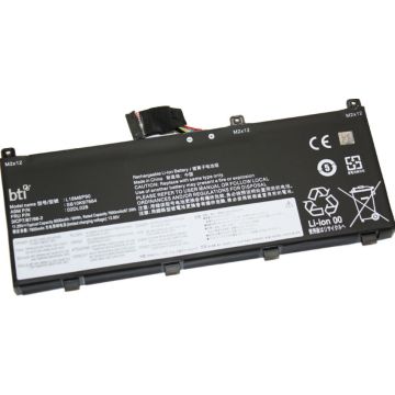 BTI - Batterij voor laptopcomputer (gelijk aan: Lenovo 02DL028, Lenovo 02DL029, Lenovo 5B10W13901, Lenovo L18M6P90, Lenovo SB10K97664)