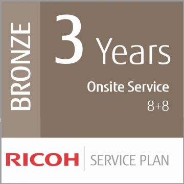 Ricoh Scanner Service Program 3 Year Bronze Service Plan for Fujitsu Low-Volume Production Scanners - Uitgebreide serviceovereenkomst (verlenging)