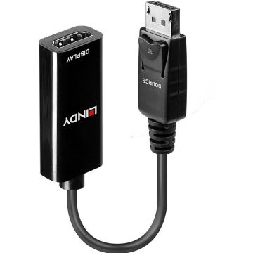 LINDY DisplayPort 1.2 to HDMI 4K Converter Passive Adapter