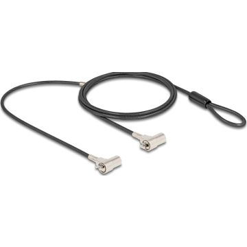 Navilock Dual Notebook veiligheidskabel 2 Kesnington Slots