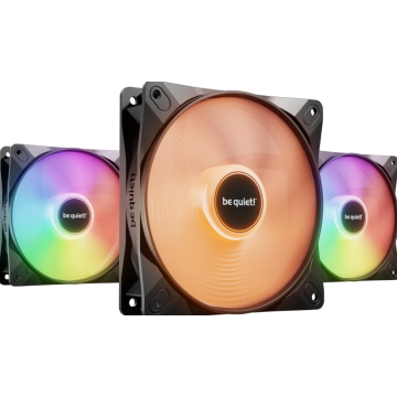 be quiet! LIGHT WINGS LX Black - Ventilator