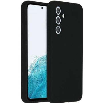 Accezz Liquid Silicone Backcover Samsung Galaxy A54 (5G) - Zwart