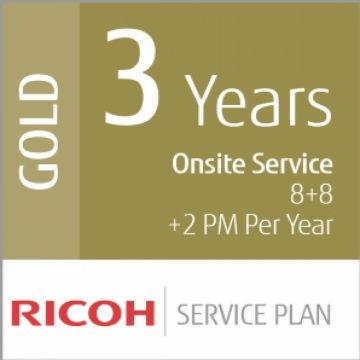 Ricoh Scanner Service Program 3 Year Gold Service Plan for Fujitsu Mid-Volume Production Scanners - Uitgebreide serviceovereenkomst (verlenging)