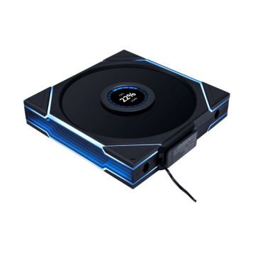 Lian Li UNI FAN TL140 Wireless LCD Reverse Blade Black - Ventilator