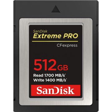 SanDisk Extreme Pro 512GB - Flashgeheugenkaart