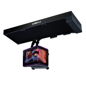 Lian Li HydroShift II OLED Curved 360 Fanless Black - Waterkoeler