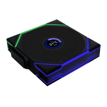 Lian Li UNI FAN TL Wireless ARGB LCD Black - Ventilator