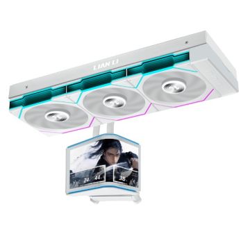 Lian Li HydroShift II OLED Curved 360 TL White - Waterkoeler