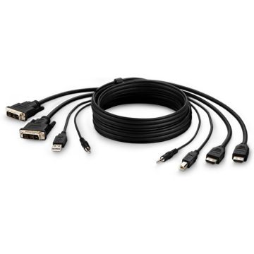 Belkin Secure KVM Combo Cable - VideoUSBaudiokabel