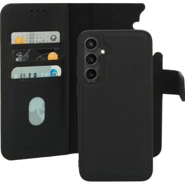Luxe 2 in 1 Wallet Case gemaakt van echt leer Ben je opzoek naar een beschermhoesje dat zowel functioneel als stijlvol is? Dan is deze wallet case van Mobiparts de perfecte keuze. Dit hoesje heeft een ruime portemonnee functie en geschikt voor bankpasjes,