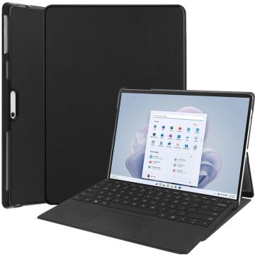 Accezz Trifold Bookcase Microsoft Surface Pro 9 / Pro 10 / Pro 11 - Zwart