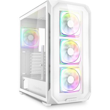 Sharkoon Behuizing AK5G RGB ATX 1xGlas weiß