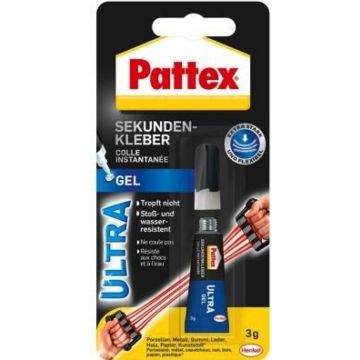Pattex SekundenALLESkleber Ultra Gel WA98, Tube met 3g