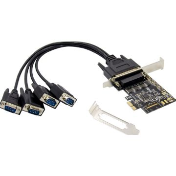 CONCEPTRONIC PCI Express Card 4-Port DB9 Adapter USB 2.0
