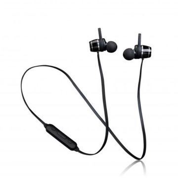IPX4 BT magnetic earphones black