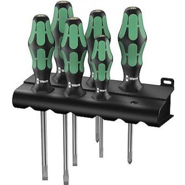 Wera Schraubendreher Satz 334/335/6 Rack