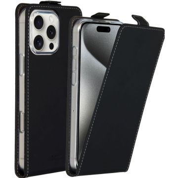Accezz Flipcase iPhone 16 Pro Max - Zwart