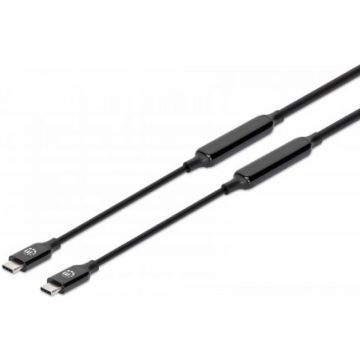 MANHATTAN USB 3.2 Gen 2 Aktives Type-C Kabel 3m 10 Gbit/s 60W