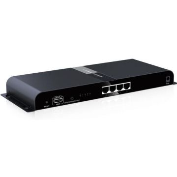 Techly Hdbit HDMI Extender/Splitter met IR, 4 Wege, 120m