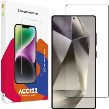Accezz Gehard Glas Full Cover Screenprotector Samsung Galaxy S25 Ultra