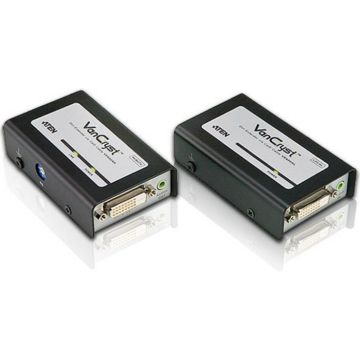 ATEN VanCryst VE600A DVI Extender with Audio - Video/audio-uitbreider
