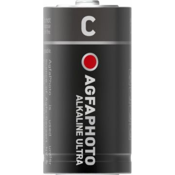 AgfaPhoto batterij Alkaline Ultra -C LR14 Baby 2St.