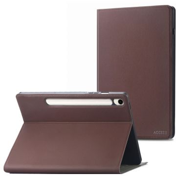 Accezz Classic Tablet Case Samsung Galaxy Tab S10 Ultra / Tab S9 Ultra - Bruin