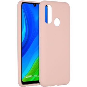 Accezz Liquid Silicone Backcover Huawei P Smart (2020) - Pink Sand