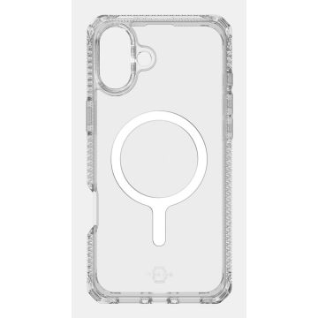 ITSKINS iPhone 16 6.1 Hülle HYBRID R/ CLEAR MagSafe