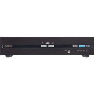 2-Port USB - 4K DVI Dual Display SecureKVM Switch
