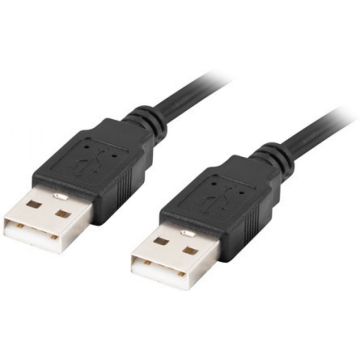 LANBERG USB-A M/M 2.0 KABEL 1.8M SCHWARZ