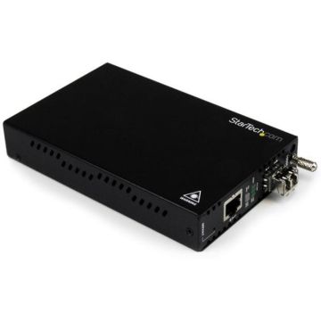 StarTech.com OAM managed gigabit Ethernet glasvezel-mediaconverters - multi-mode LC 550 m