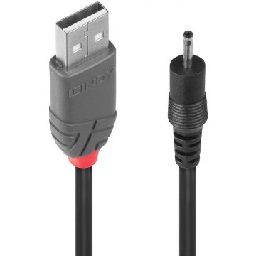 LINDY 70265 - USB naar 0.7mm Inner / 2.3mm Outer DC kabel