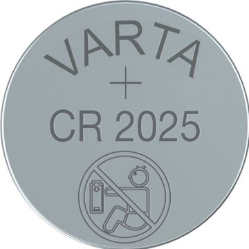 Varta Professional CR2025 Lithium 3V Bls 5