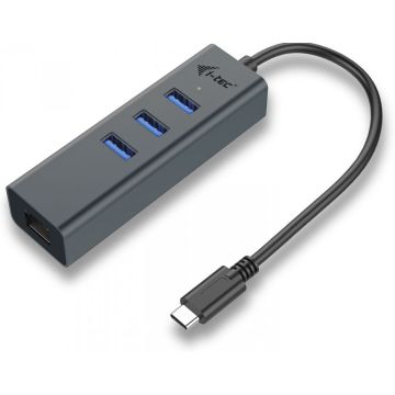i-Tec USB-C Metal 3-Port - Hub