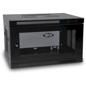 Tripp Lite SmartRack 6U Low-Profile Switch-Depth Wall-Mount Rack Enclosure Cabinet - Rack kast