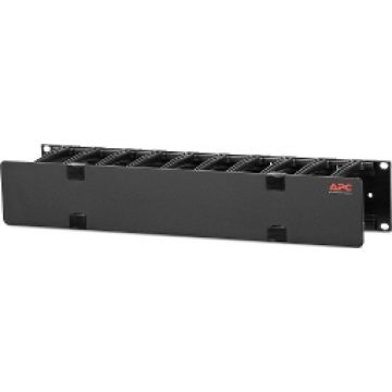 APC Horizontal Cable Manager Single-Sided with Cover - Kabelbeheerkit voor rack