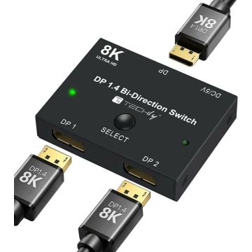 Techly 4K Displayport 1.4