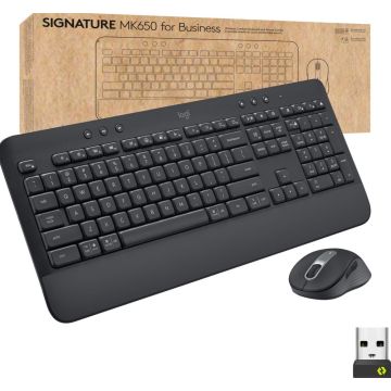 Logitech Signature MK650 Combo for Business - Toetsenbord en muis set