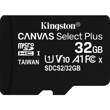 Kingston Canvas Select Plus 32 GB - Flashgeheugenkaart 32 GB