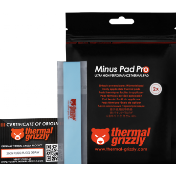 Thermal Grizzly Minus Pad Pro - Thermische mat