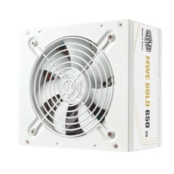 Cooler Master MWE Gold 650 V3 ATX 3.1 White Edition Non-Modular - Voeding