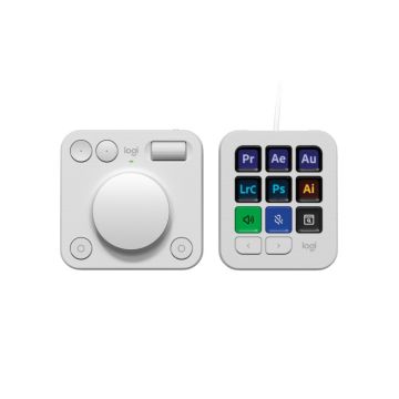 Logitech Master Series MX Creative Console - Toetsenbord en draaischijf set