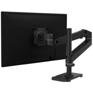 Ergotron LX Pro Desk Monitorarm met Verhoogde Paal - Bureaubevestiging