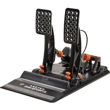 Asetek Simsports Invicta Sim Racing Pedals Brake & Throttle - Pedalenset